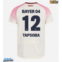 Bayer Leverkusen Edmond Tapsoba #12 Bortedrakt 2025-26 Kortermet